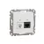 SCHNEIDER SDD111468 - SEDNA RJ11/RJ45 Cat6 UTP kombinált aljzat, fehér