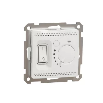   SCHNEIDER SDD111507 - SEDNA Szobatermosztát padlófűtéshez, 10A, fehér