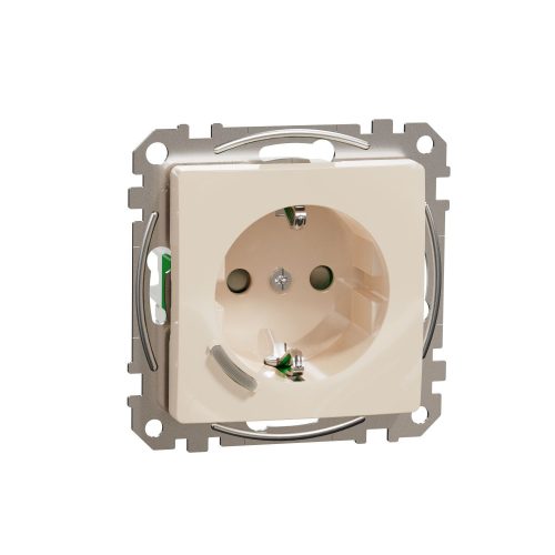 SCHNEIDER SDD112380 - SEDNA WISER Intelligens csatlakozóaljzat, 16 A, bézs