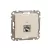 SCHNEIDER SDD112461S - SEDNA 1xRJ45 Cat6 STP aljzat, bézs