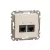 SCHNEIDER SDD112462 - SEDNA 2xRJ45 Cat6 UTP aljzat, bézs
