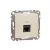 SCHNEIDER SDD112466 - SEDNA 1xRJ45 Cat6A UTP aljzat, bézs