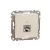 SCHNEIDER SDD112466S - SEDNA 1xRJ45 Cat6A STP aljzat, bézs