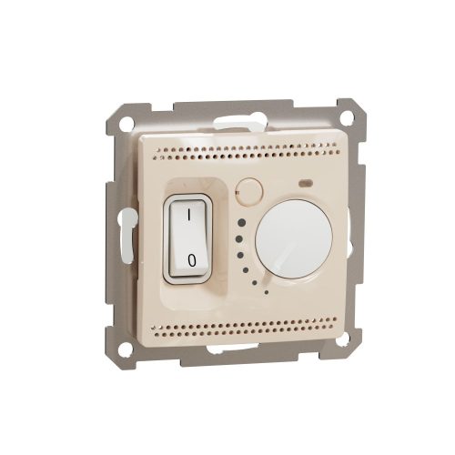 SCHNEIDER SDD112507 - SEDNA Szobatermosztát padlófűtéshez, 10A, bézs