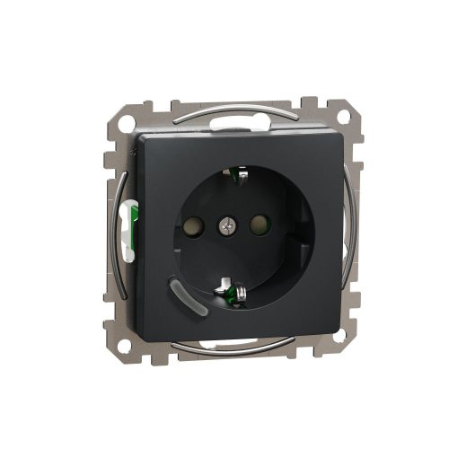 SCHNEIDER SDD114380 - SEDNA WISER Intelligens csatlakozóaljzat, 16 A, antracit