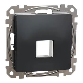   SCHNEIDER SDD114421 - SEDNA 1xRJ45 adapter, Keystone betétekhez, antracit