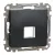 SCHNEIDER SDD114421 - SEDNA 1xRJ45 adapter, Keystone betétekhez, antracit