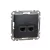 SCHNEIDER SDD114452 - SEDNA 2xRJ45 Cat5e UTP aljzat, antracit