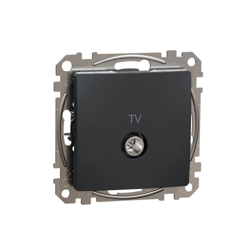 SCHNEIDER SDD114471 - SEDNA TV aljzat, végzáró, 4 dB, antracit