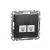 SCHNEIDER SDD114492 - SEDNA 2xRJ11 aljzat, antracit