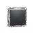 SCHNEIDER SDD214101 - SEDNA Egypólusú kapcsoló, rugós bekötés, 10AX, IP44, antracit