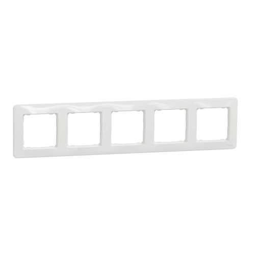 SCHNEIDER SDD311805 - SEDNA DESIGN Ötös keret, univerzális, fehér