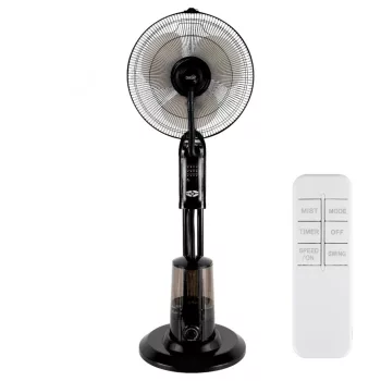   SOMOGYI ELEKTRONIC - SFM 41/BK - Párásító ventilátor, fekete, 75 W