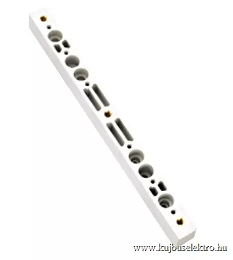 SCHRACK - Gyűjtősíntartó 3p, 30-120x10 sínhez, 185mm sínrendszer  - SI017420--