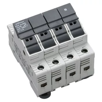   SCHRACK - Szakaszoló 10x38 cilinder betéthez, 3+N, 32A, 690V - SI311140--