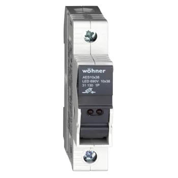   SCHRACK - Szakaszoló 10x38 cilinder betéthez, 1 pólusú, 32A, 690V+LED - SI311300--