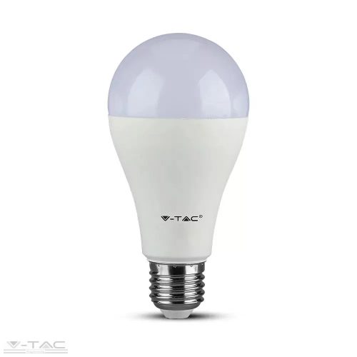 V-TAC-SKU20189 - Dimmelhető 17W LED izzó E27 A65 Samsung chip 4000K - 20189
