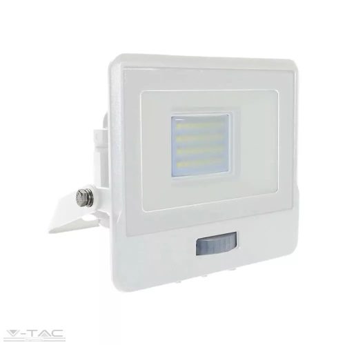 V-TAC-SKU20273 - 20W Mozgásérzékelős LED reflektor Samsung chip IP65 6400K - PRO20273