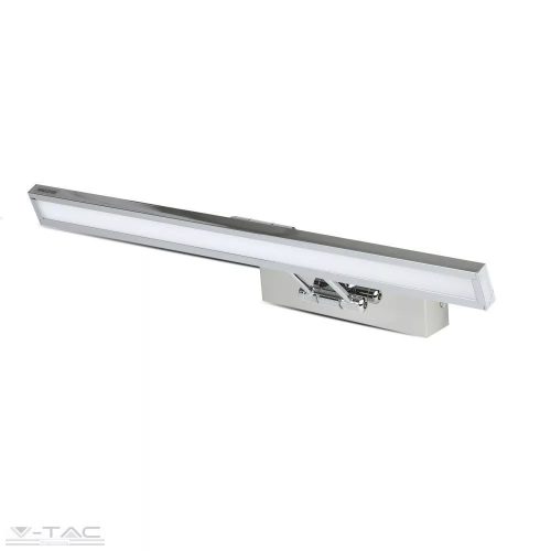 V-TAC-SKU213900 - 9W LED-es üveg tükörvilágítás állítható króm 4000K - 213900