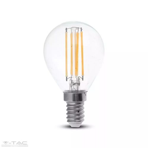 4W Retro LED izzó Filament E14 P45 Meleg fehér - 214300 V-TAC