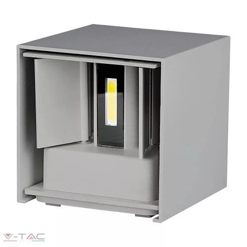 V-TAC-SKU217089 - 5W Szürke rejtett fali lámpa IP65 4000K - 217089