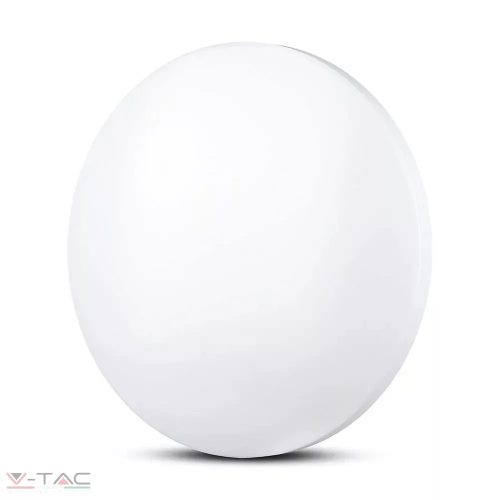 V-TAC-SKU217603 - 12W LED opál búrás kör mennyezeti lámpa állítható színhőmérséklet - 217603
