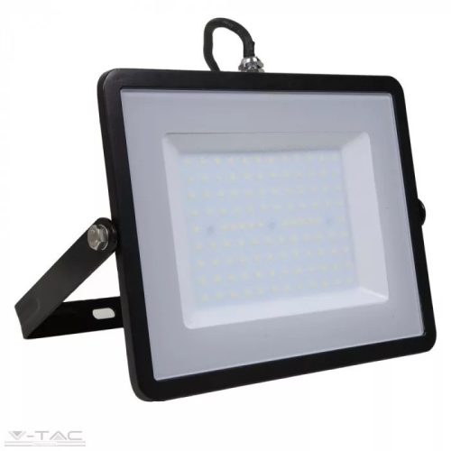 V-TAC-SKU21767 - 100W LED reflektor Samsung chip 115lm/W  fekete 6500K - PRO21767