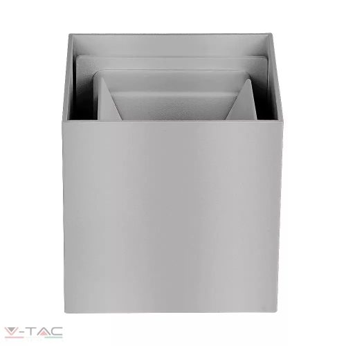V-TAC-SKU218531 - 11W Szürke rejtett fali lámpa IP65 3000K - 218531