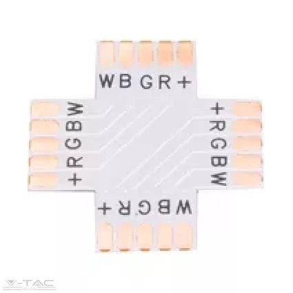 V-TAC-SKU2589NY - Forrasztható toldó RGBW LED szalaghoz - 2589NY