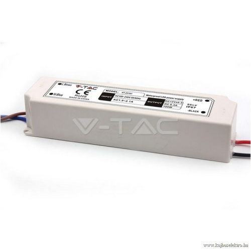 V-TAC-SKU3101 - 100W műanyag vízálló tápegység 24V 4,2A IP67 - 3101