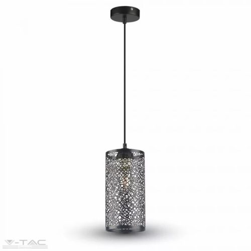 V-TAC-SKU3825 - Kör hálós fém csillár - szürke szín - 3825