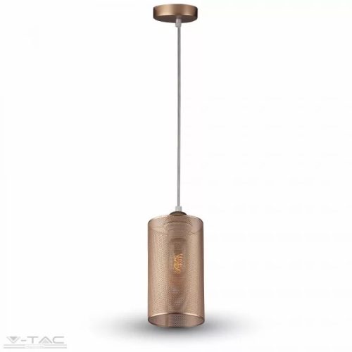 V-TAC-SKU3827 - Hálós fém függeszték - pezsgő szín - 3827