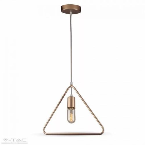 V-TAC-SKU3837 - Triangulum csillár bronz
