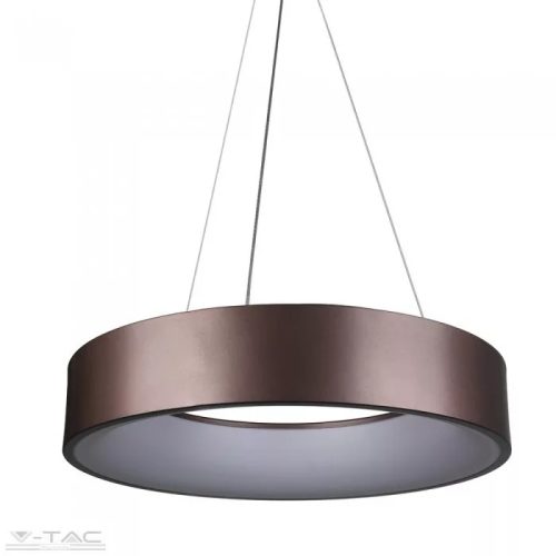 V-TAC-SKU3997 - 30W LED gyűrű csillár kávé dimmelhető 3000K - 3997