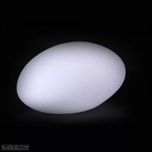 V-TAC-SKU40151 - RGB LED-es díszkő fehér 28 cm IP67 - 40151