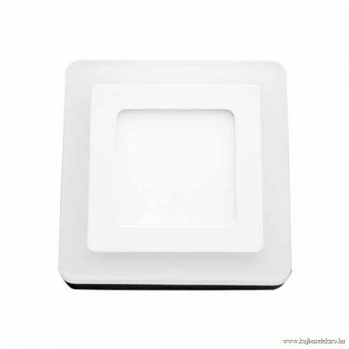 V-TAC-SKU4923 - 6W+2W Felületre szerelhető négyszög LED Panel 4000K - 4923