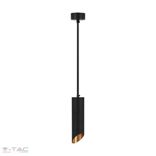 Fekete fém függeszték GU10 foglalattal - 6685 V-TAC