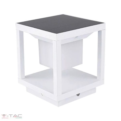 3W Napelemes LED kerti lámpa 3000K IP65 - 6806 V-TAC