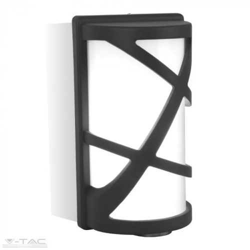 V-TAC-SKU7064 - Fekete modern fali lámpa E27 IP54 - 7064