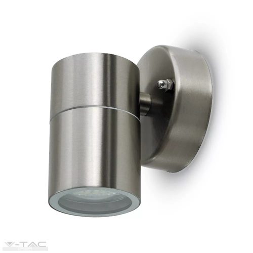 V-TAC-SKU7501 - GU10 foglalattal ellátott fali LED lámpa króm 1 irányú - 7501
