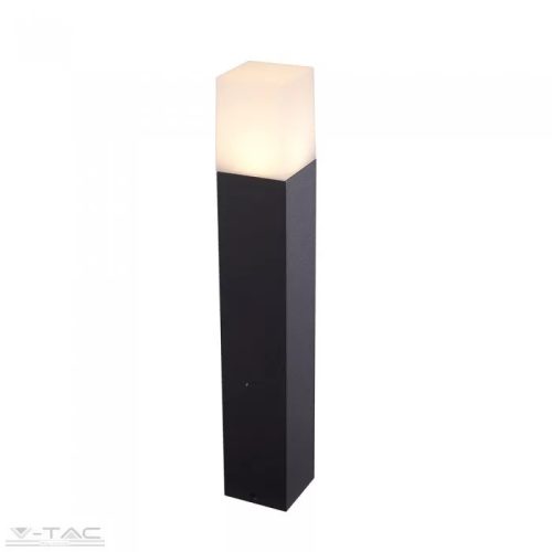 V-TAC-SKU7564 - GU10 foglalattal ellátott fekete kerti állólámpa négyszög (50 cm) IP54 - 7564