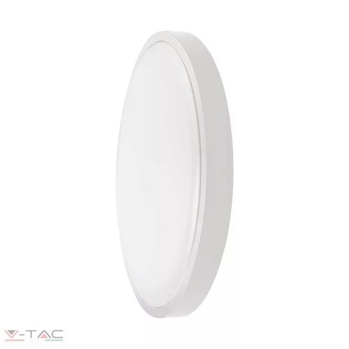 18W Fehér LED Mennyezeti lámpa kör 3000K IP44 - 7615 V-TAC