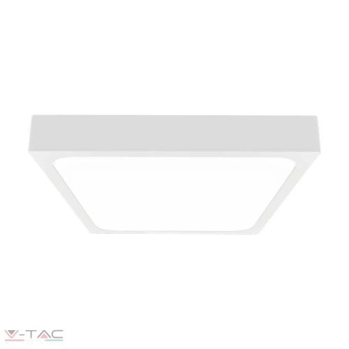 24W Fehér LED Mennyezeti lámpa négyszög 6500K IP44 - 7629 V-TAC