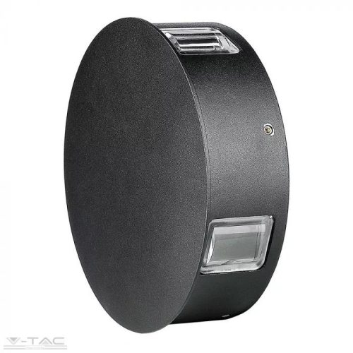 V-TAC-SKU8216 - 4W LED fekete kör fali lámpa 4000K IP65 - 8216