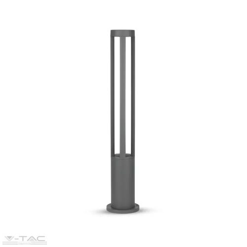 V-TAC-SKU8328 - 10W LED Kerti állólámpa 80 cm szürke 3000K - 8328