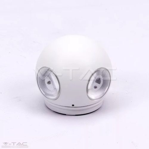 V-TAC-SKU8551 - 4W LED design gömb fali lámpa fehér IP65 3000K - 8551