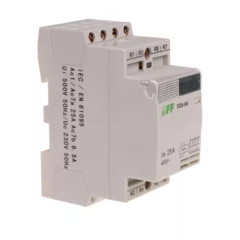   F&F Filipowski - ST25-04 - Moduláris kontaktor, 25A, 0 NC+4 NO, 2 modul - HD Hungária - ST25-04