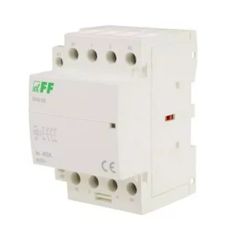   F&F Filipowski - ST40-22 - Moduláris kontaktor, 40A, 2NC+2NO, 3 modul - HD Hungária - ST40-22