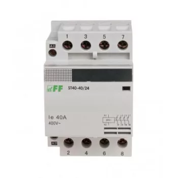   F&F Filipowski - ST40-40/24 - Moduláris kontaktor, 40A, 24V 4NO - HD Hungária - ST40-40/24