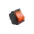 SOMOGYI ELEKTRONIC - STV 01 - Kapcsoló, 250V, 2ák, vil., piros